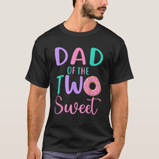 Camiseta Pai da Doce segundo aniversário Donu (Frente)