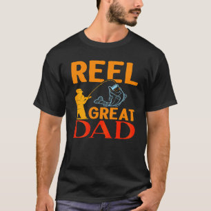 Camiseta Pai Da Enguia No Dia de os pais Da Arte De Pesca T