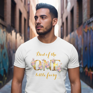 Camiseta Pai da fada primeiro aniversario