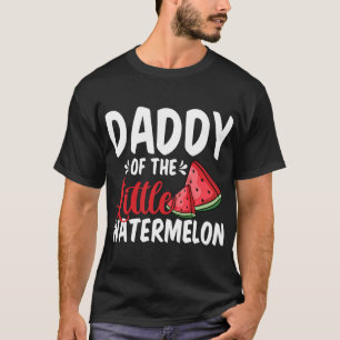 Camiseta Pai Da Família Da Fruta De Verão Da Melancia