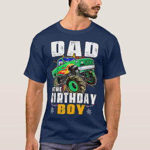 Camiseta Pai da família de caminhoneiros monstros da estrad
