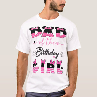Camiseta Pai Da Família De Ratos De Aniversário Que Corresp