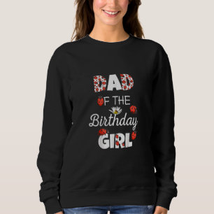 Camiseta Pai Da Família Floral De Bebês Ladybu