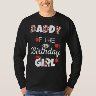 Camiseta Pai Da Família Floral Ladybug B