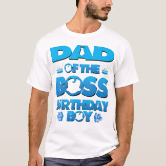 Camiseta Pai Da Festa Da Família Bebê Birthday Boy Dec