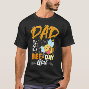 Camiseta Pai Da Festa De Colmeia Da Bee Day