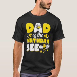 Camiseta Pai Da Festa De Garota Do Dia Da Abelha Que Corres