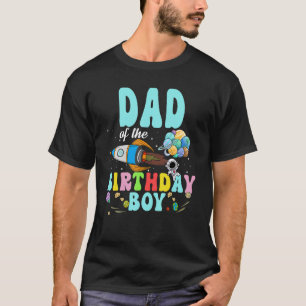 Camiseta Pai Da Festa Espacial Astronauta de Astronauta de