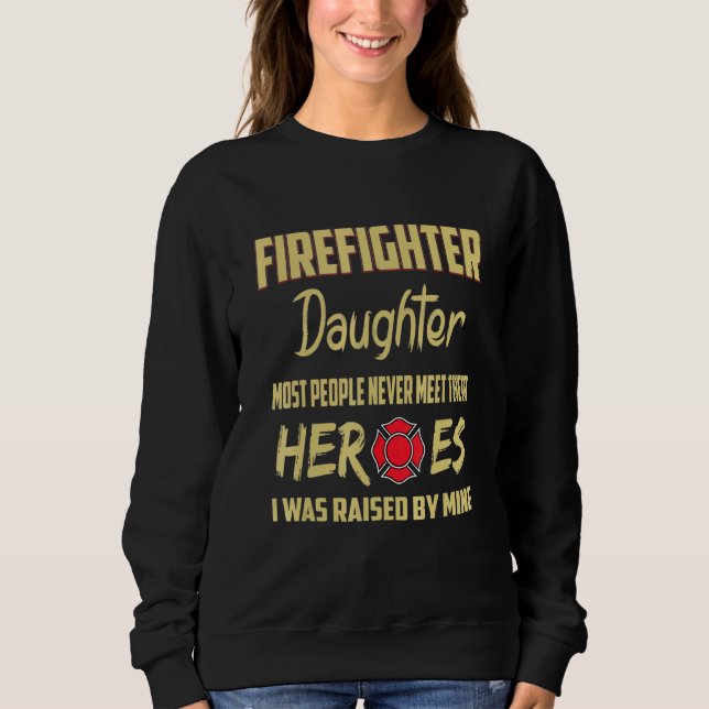 Camiseta Pai da Filha de Bombeiros (Frente)