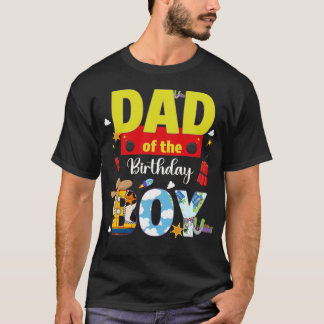 Camiseta Pai Da História De Brinquedo De Aniversário Famill