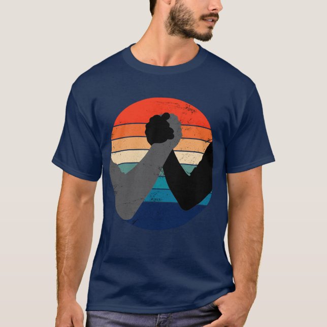 Camiseta Pai da Luta do braço (Frente)