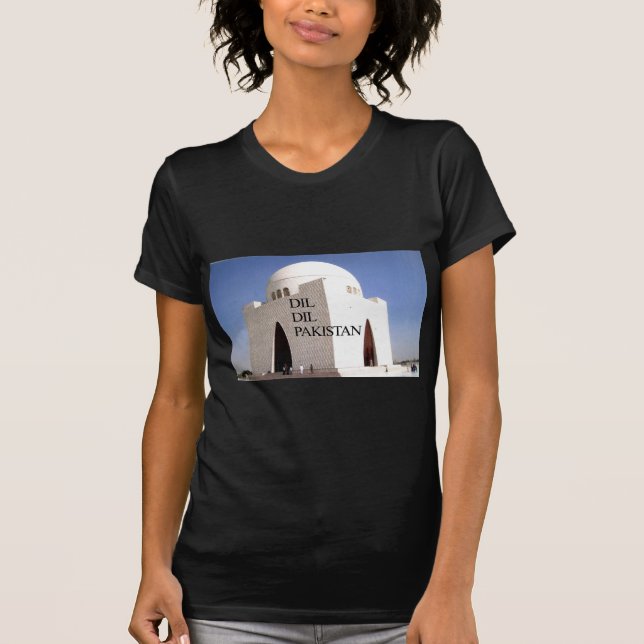 Camiseta Pai da Nação: Mazar-e-Quaid (Frente)