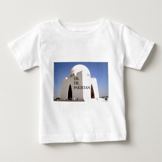 Camiseta Pai da Nação: Mazar-e-Quaid (Frente)