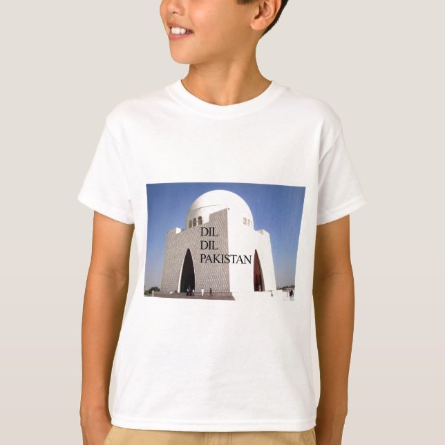 Camiseta Pai da Nação: Mazar-e-Quaid (Frente)