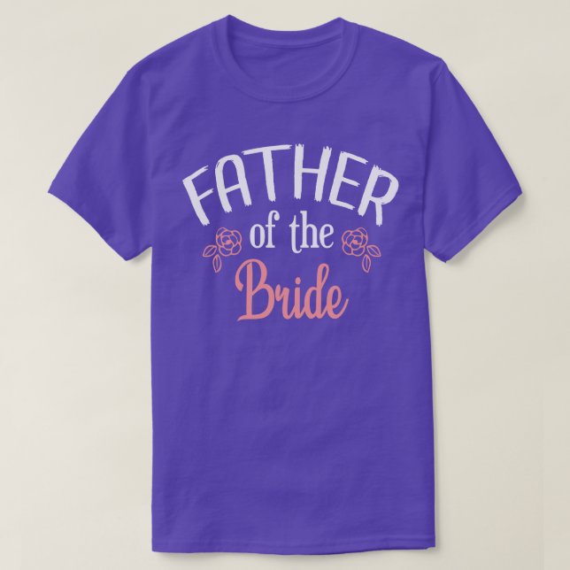 Camiseta Pai da noiva (Frente do Design)