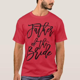 Camiseta Pai Da Noiva Correspondente Noiva Da Família Nos A