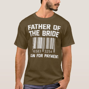 Camiseta Pai Da Noiva, Faça Uma Varredura Por Pagamento Eng
