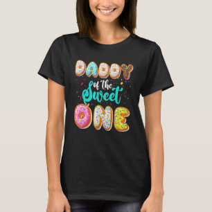 Camiseta Pai Da Rosquinha B Da Família De primeiros anivers