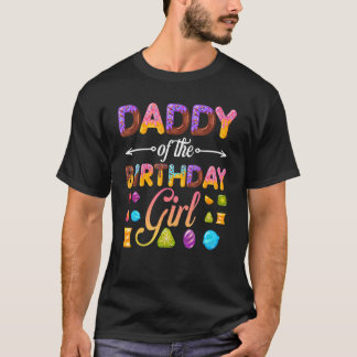 Camiseta Pai Da Rosquinha De Aniversário