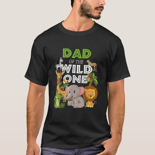 Camiseta Pai Da Selvagem Safari Ani (Frente)