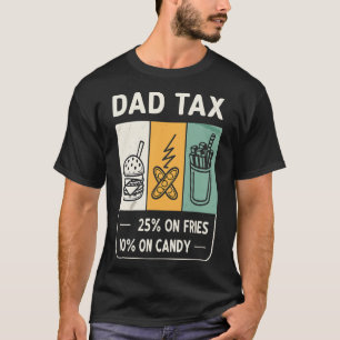 Camiseta Pai da Tarifa Design Tarifada Trump Engraçado Pai