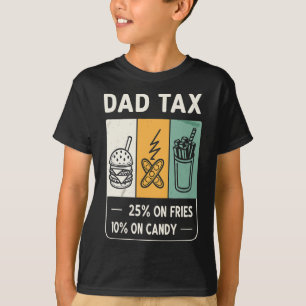 Camiseta Pai da Tarifa Design Tarifada Trump Engraçado Pai