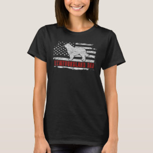 Camiseta Pai da Terra Nova - Pat de bandeira Americana