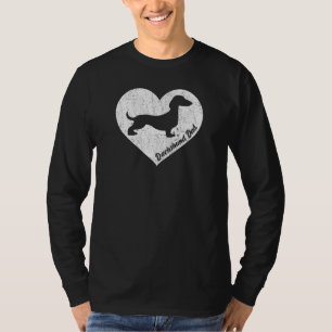 Camiseta Pai Dachshund Teckel Dachsie Dog Pet
