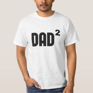 Camiseta Pai Dad2 esquadrado exponencial