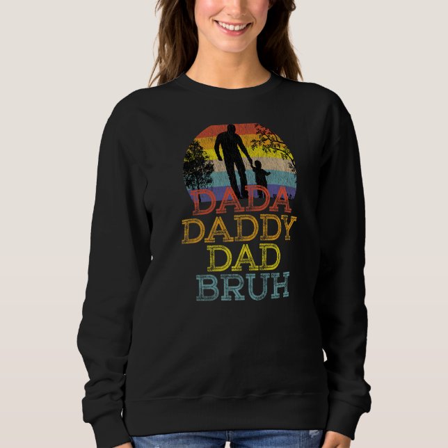 Camiseta Pai Dada Bruh Fatheru2019s Dia 1 (Frente)
