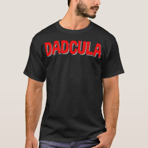 Camiseta Pai Dadcula Vampiro do Pai de Halloween