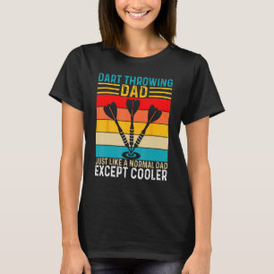 Camiseta Pai Dardo Jogando Pai Dart Player Dart Cl