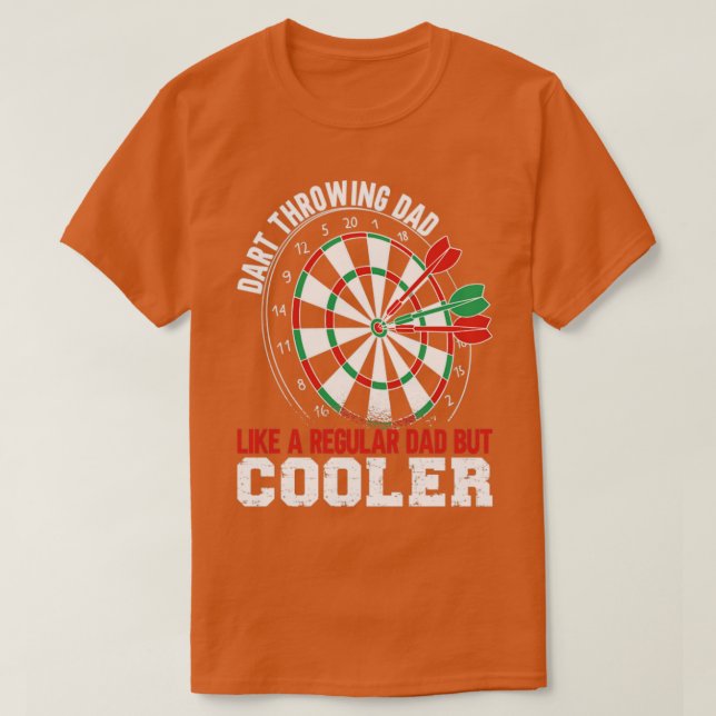 Camiseta Pai Dart Throwing (Frente do Design)