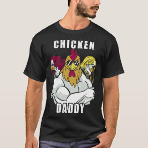 Camiseta Pai das Galinhas Hühner Vater Landwirt Geflügelzüc