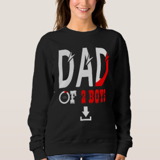 Camiseta Pai De 2 Rapazes Pai Ou Avô De 2 Crianças 44