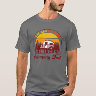 Camiseta Pai de acampamento do Pai de acampamento do motori
