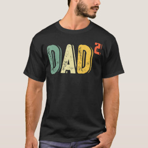 Camiseta Pai de adolescentes de 2 crianças segundo de potên