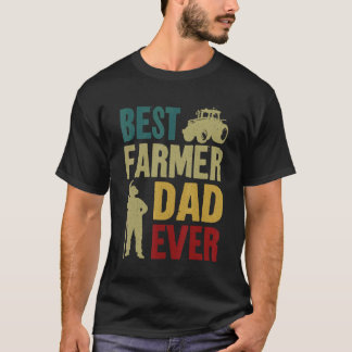 Camiseta Pai De Agricultura Padre Vintage Trator Retro