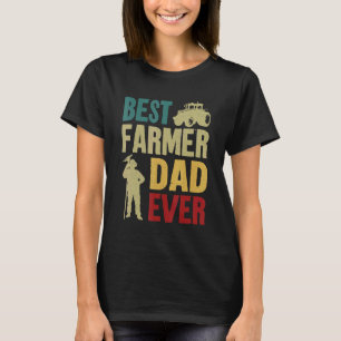 Camiseta Pai De Agricultura Padre Vintage Trator Retro