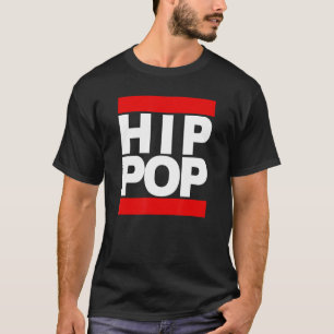 Camiseta Pai de anca do Pop do vovô Estilo de salto de anca