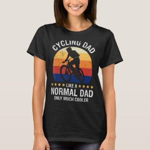 Camiseta Pai De Andando de bicicleta De Menores Como Outros