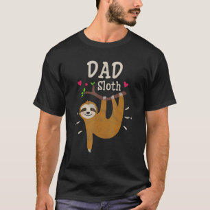 Camiseta Pai de Animais do Zoológico Humor com Gráfico de L