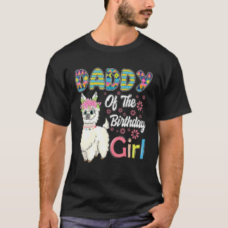 Camiseta Pai De Aniversário Do Aniversário Da Fazenda Bir