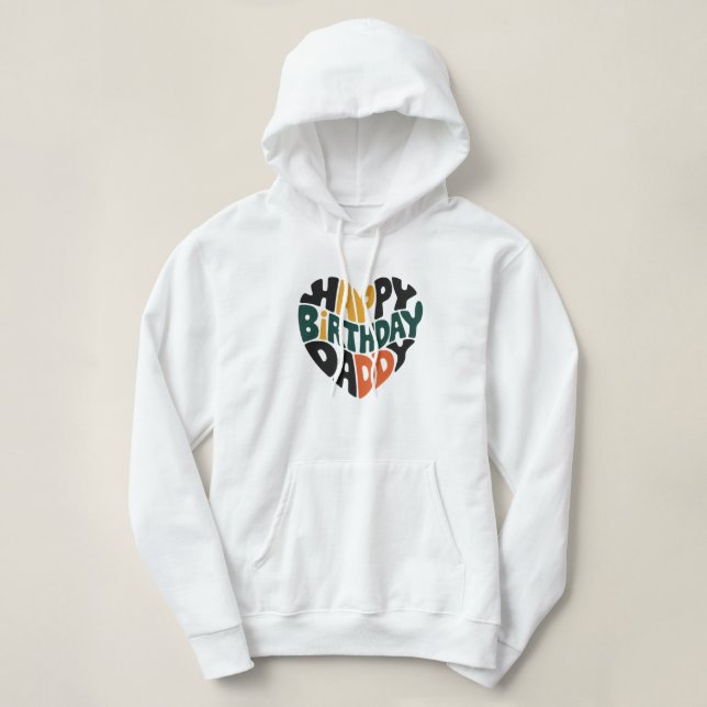 Camiseta pai de aniversário feliz (Frente do Design)