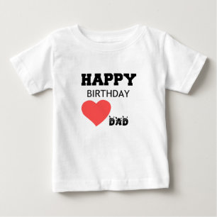 CAMISETA PAI DE ANIVERSÁRIO FELIZ