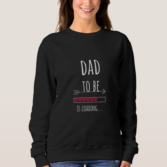 Camiseta Pai De Anunciar Gravidez Pai De Bebê (Frente)