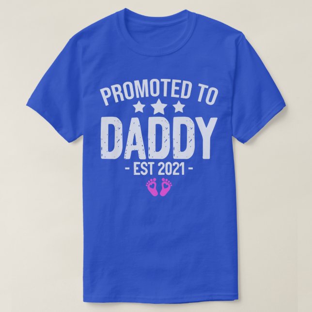Camiseta Pai de anúncio de gravidez a ser (Frente do Design)