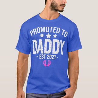 Camiseta Pai de anúncio de gravidez a ser
