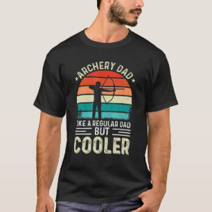 Camiseta Pai De Arqueiro Como Um Pai Regular Para Os Pais P