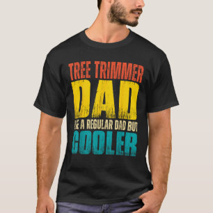 Camiseta Pai de árvore de mens como um Pai normal, mas sem